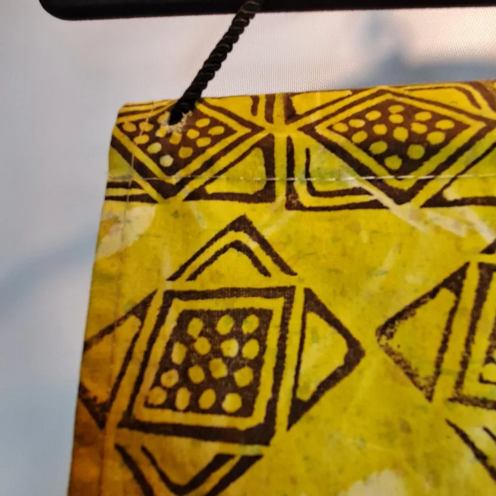 African Design Batik Wall Hanging / Scroll / Table Runner